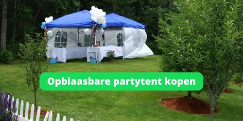 opblaasbare partytent