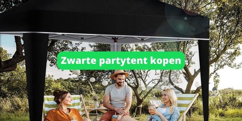 partytent zwart