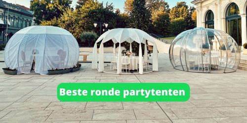 ronde partytent