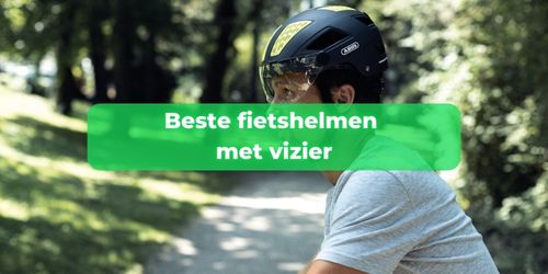 fietshelm met vizier