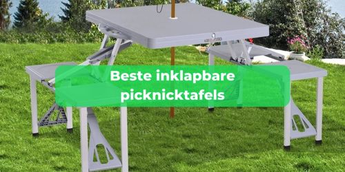 inklapbare picknicktafel