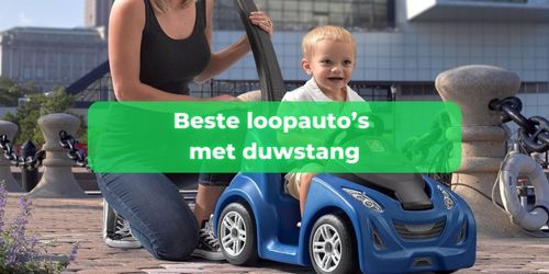 loopauto met duwstang