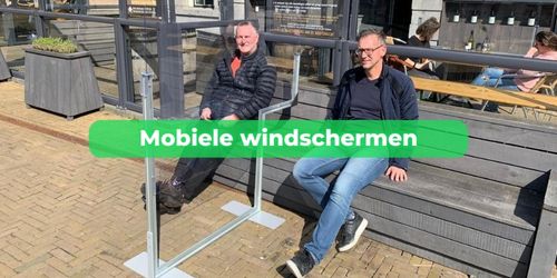 mobiel windscherm