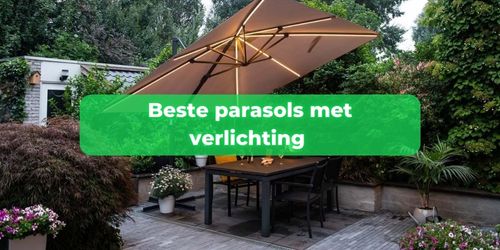 parasol met verlichting