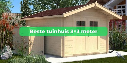 tuinhuis 3x3m