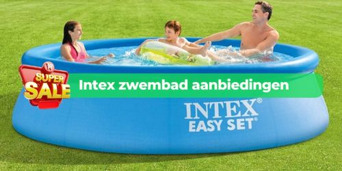 intex zwembad aanbieding