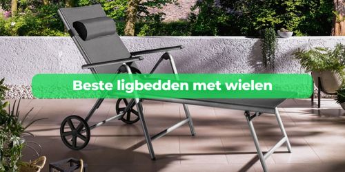 ligbed met wielen