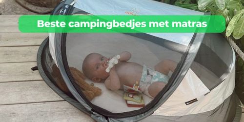 campingbedje met matras